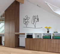 Foto: Privater Dachgeschoßausbau